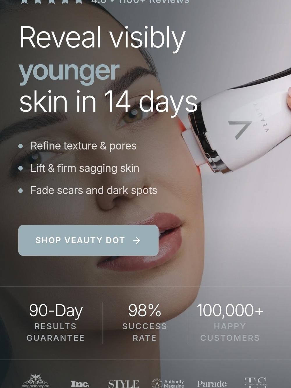 Dot White Facial Rejuvenation Device — At-Home Skin Tightening